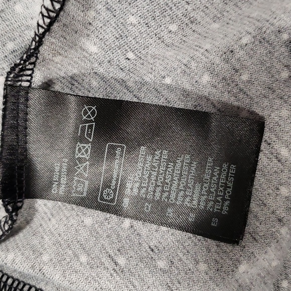 (S) H&M Polka Dot Fit & Flare Mini Dress Dance Party Casual Outdoor Date Night - Picture 7 of 8